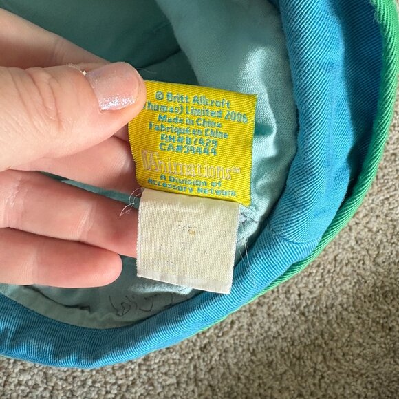 Y2K 2000s Thomas & Friends Blue and Green Kids Hat Toddler - Picture 10 of 14